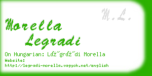 morella legradi business card